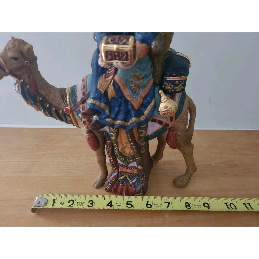 Kirkland  Nativity 75177 Replacement Figurine Wiseman Standing Camel Vintage